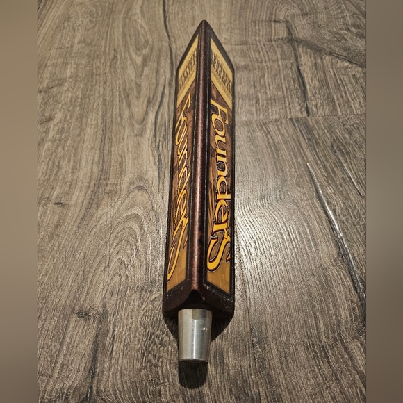 Founders Brewing - KentuckyBreakfast- Beer Tap Handle - 3 sided - rare - Picture 10 of 15